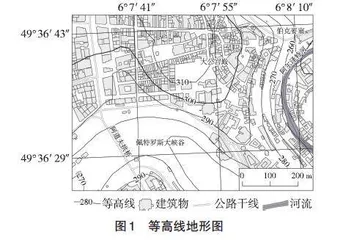 GIS软件在小区域等高线地形图制作中的应用实践