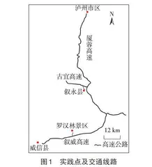 指向地理实践力培养的定向越野活动设计