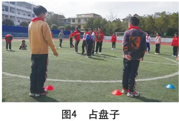 巧用标志盘发展小学生快速反应能力游戏