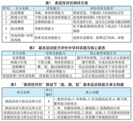 核心素养视域下基本运动技能表现性评价分析研究