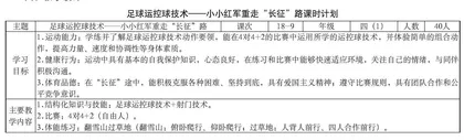 《足球运控球技术——小小红军重走“长征”路》教学设计