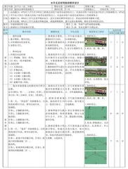 水平五《足球传接球》教学设计