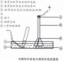 电解饱和食盐水的微型实验0