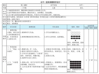 水平一直体滚翻教学设计