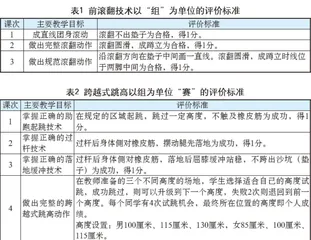 体育课堂中关于“赛”的评价初探