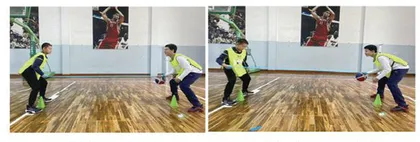 弹力带在篮球基本功练习中的运用 