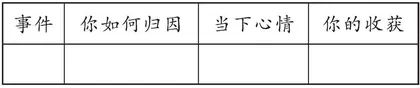 借归因之风  助学生成长