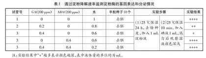 由新旧教材有关“脱落酸”内容的变化引发的思考