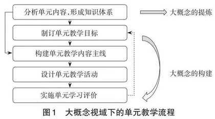 大概念视域下的高中生物学单元教学设计  