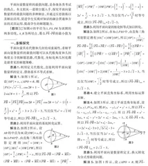 平面向量数量积的最值问题求解策略