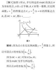 初中数学反比例函数常见题型分析