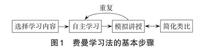 费曼学习法融入高中生物教学中的探究