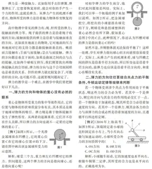 有关弹力方向判定的几点说明