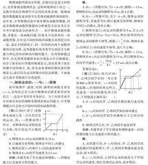中考物理函数图像读图题解析
