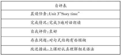 小学英语晨读课的优化设计 