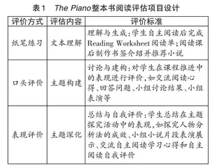 基于逆向设计的整本书阅读教学活动三阶段 
