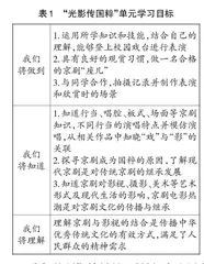 浸润学科德育的音乐跨学科学习实践