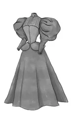 《包法利夫人》中的19世纪法国女性服饰时尚4
