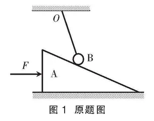 对一道物理选择题“一题多解”的深度剖析