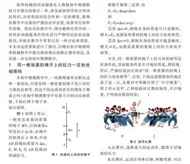 对初中物理简单机械教学中几个常见认识的探讨