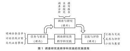 调查研究类跨学科实践的实施流程