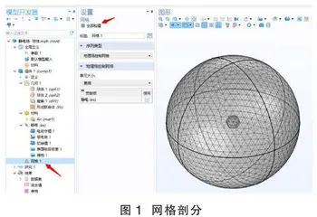 利用COMSOL Multiphysics开发高中物理电场线教学素材