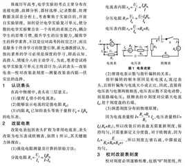 基于深度学习的高三电学实验复习设计