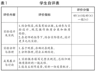 指向学科核心素养发展的初中化学实验教学探究1