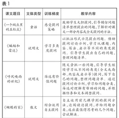 单元视域下“这一篇”课文的教学