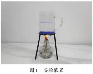 “热在水中的传递”实验改进