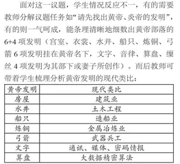 以议题为引，深入挖掘历史教材