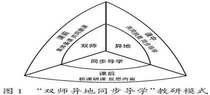 “双师异地同步导学”教研模式的实践
