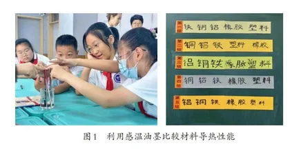 在导热实验中引入温度传感器