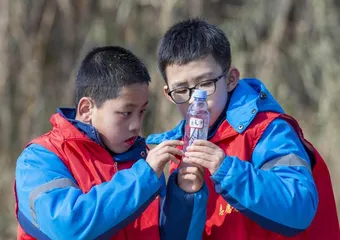鱼尾洲公园水质检测活动
