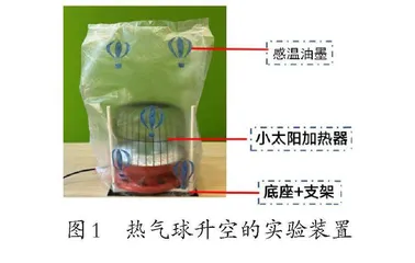 “热空气和冷空气”实验改进