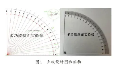 自制多功能斜面实验仪