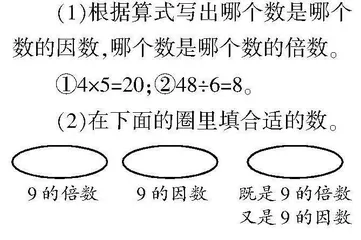 小学生“因数和倍数”解题能力的后测与分析