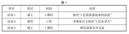 把“综合与实践”活动落到“实处”,落到“深处”
