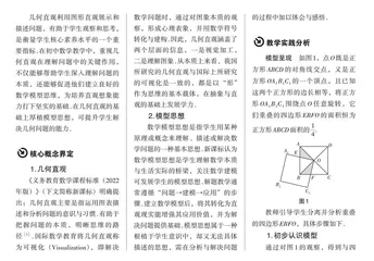 关注几何直观 厚植模型思想 