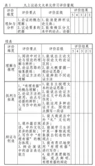 语文学习任务群下结构化学习设计策略