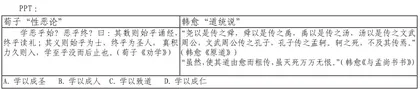 “《师说》《劝学》联读”思辨性阅读教学实录3