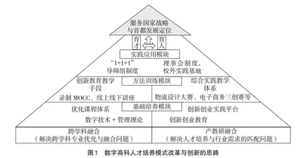 数字商科人才培养模式改革与创新研究