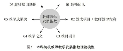 高校教师教学发展评价标准的构建及学科具象