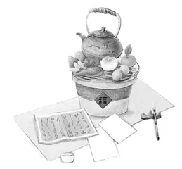 围炉煮茶品书香