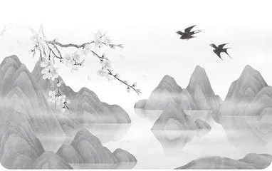 春天去拜访一座山
