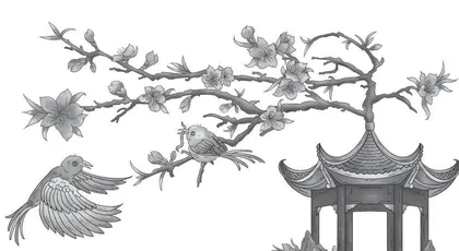 虫鸟鸣噪，反添静境