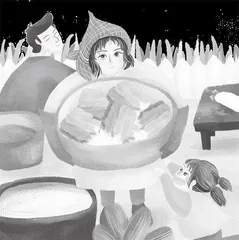霜天简静，喝咸菜汤