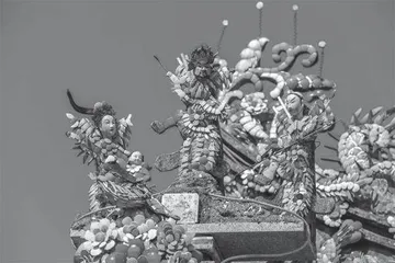 潮州嵌瓷，屋顶艺术