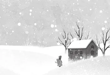 年年落雪，雪落年年