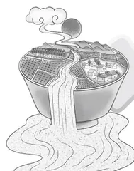 米缸里的惜粮情